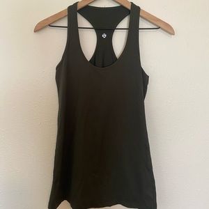 Lululemon Dark Green Tank Top